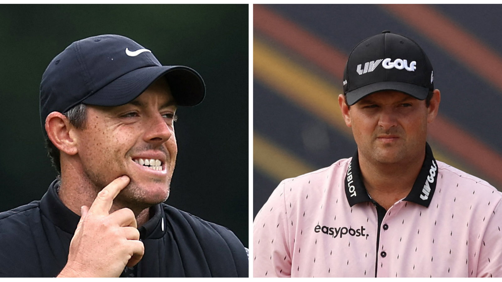 Report: LIV's Patrick Reed THROWS golf tee at Rory McIlroy in range spat